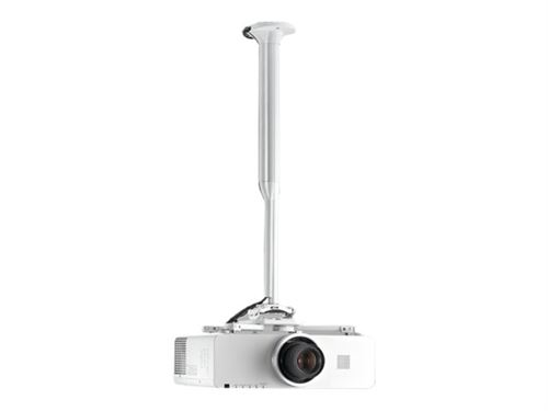 Chief KITEC Series KITEC045080W - Kit de montage (colonne d'extension, plaque fourreau plafonnière) - pour projecteur - blanc