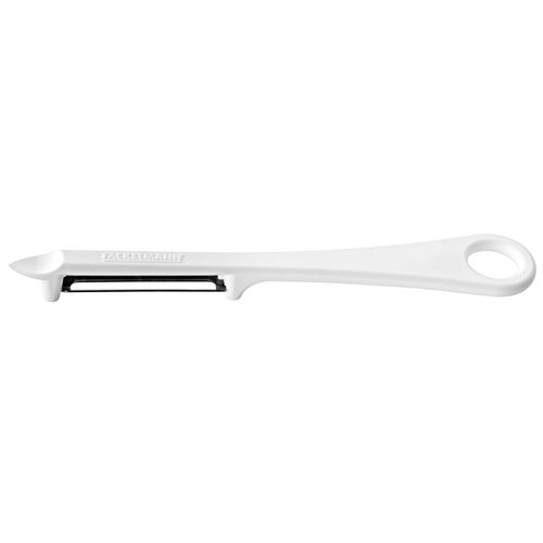 Non Communiqué Noir,Blanc Eplucheur À Légumes Pour Gaucher Et Droitier 16,5 Cm Fackelmann