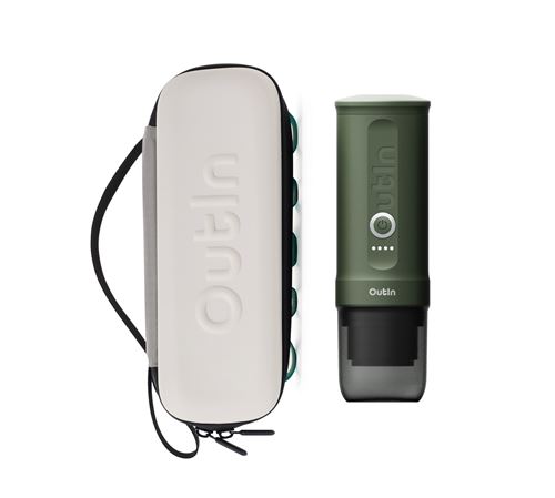 Kit OutIn Nano Machine Expresso + &Eacute;tui EVA Vert For&ecirc;t