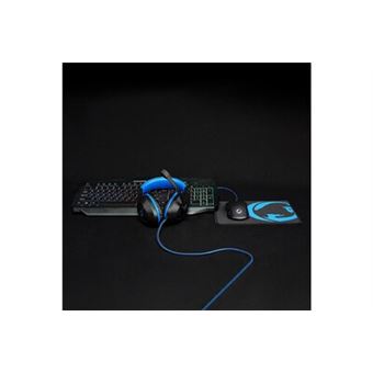 Pack gamer 5 en 1 casque 5.1, clavier, souris et tapis +