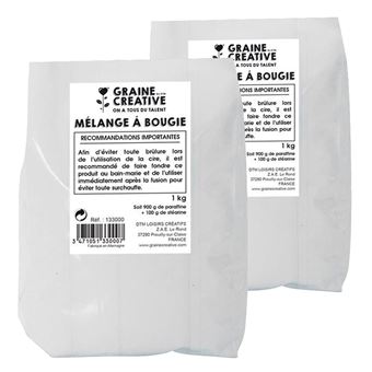 Cire pour fabrication de bougie 2 kg - 1