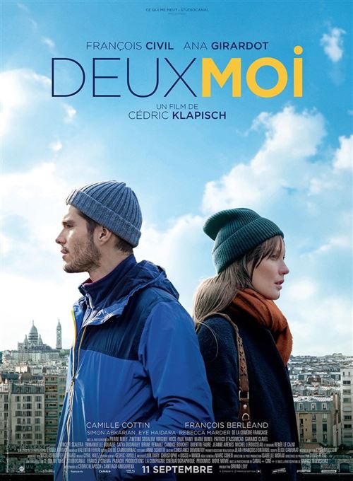 Deux Moi - 2019 - Ana Girardot, Camille Cottin - 116x158cm - Affiche de cinéma originale pliée