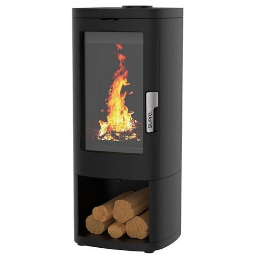 Supra - Poêle à bois - Fonte - 11.5kW - Noir - Image 4