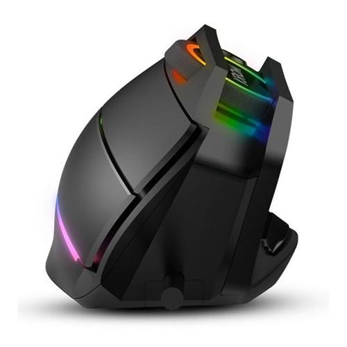 Souris Krom Kaox NXKROMKAOX Avec Fil Jeux USB 7 Boutons Noir