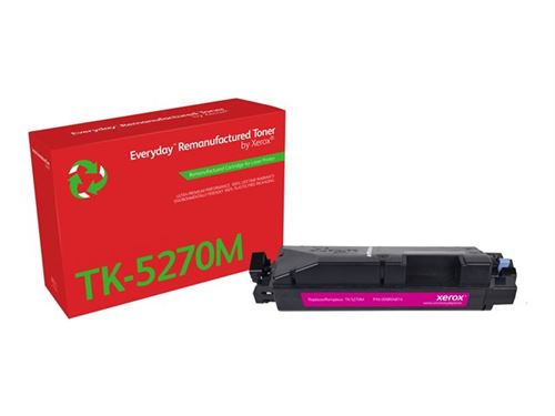 Xerox - Magenta - compatible - boîte - remanufacturé - cartouche de toner (alternative pour : Kyocera TK-5270M) - programme de retours Green World Alliance