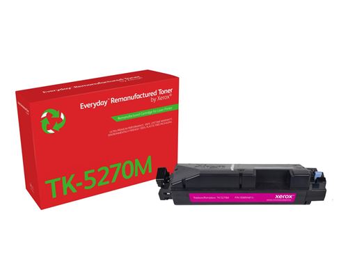 Toner remanufacturé Magenta Everyday™ de Xerox compatible avec Kyocera TK-5270M, Capacité standard