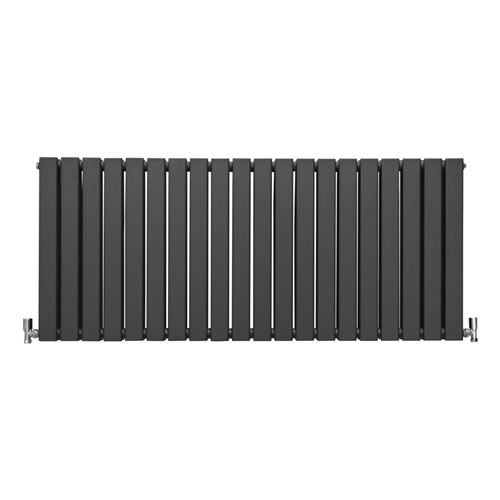 Monstershop Designer Flat Panel Radiators Anthracite Grey 600mm x 1400mm