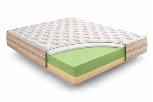 Matelas mousse 180x200 cm simpur accueil moelleux soutien ferme epaisseur 30 cm 7 zones