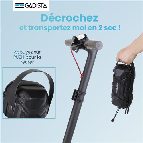 Sacoche Trottinette Electrique étanche 2L, Fixation innovante - Main Image