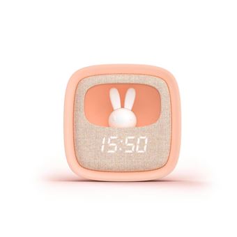 marque generique - Moe lapin lumière de nuit chronomètre en silicone  induction petit réveil son horloge de chronométrage veilleuse-bleu - Radio  - Rue du Commerce