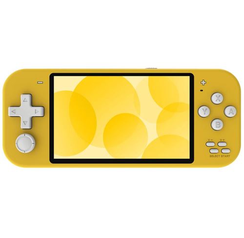 szsmart - Console X20 Rétrogaming - Écran 4,3 pouces - 3000 jeux - Jaune - Image 2