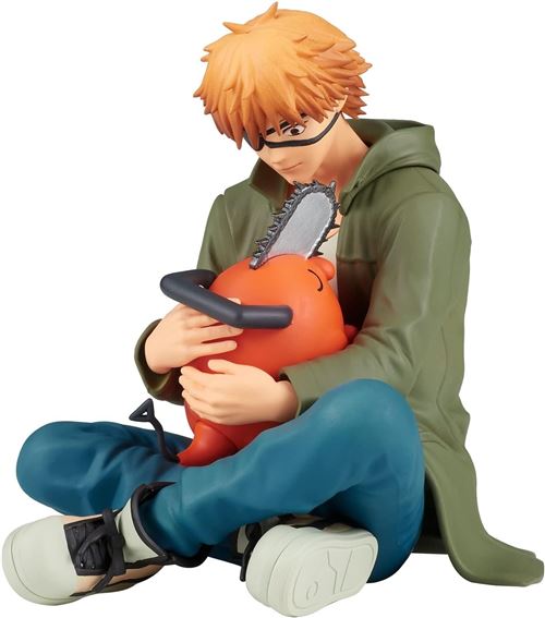 Figurine Denji et Pochita Chainsaw Man - 9 cm État correct -  reconditionné disponible sur Fnac
