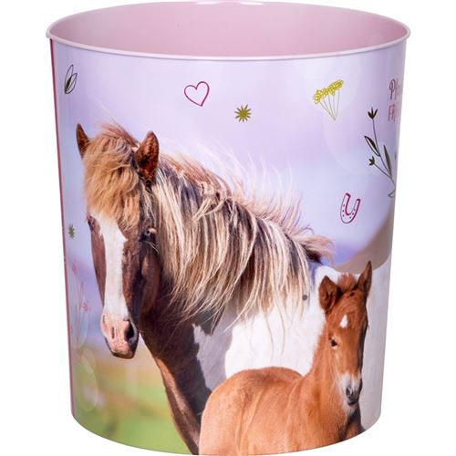 Coppenrath Verlag 17719 - Poubelles en métal Amis des chevaux