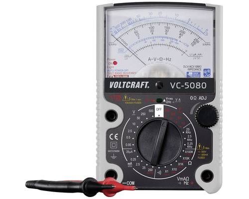 Non Communiqué Multimètre Voltcraft Vc-5080 Analogique Cat Iii 500 V