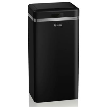 SWAN SWKA4500BNEU Poubelle rétro avec capteur d'ouverture