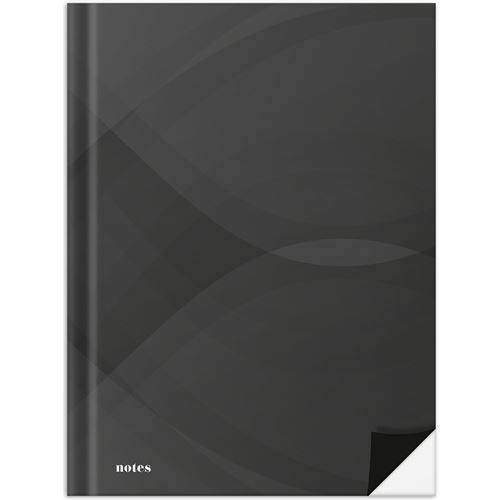 RNK Verlag Cahier 'notes carbon black', A5, uni