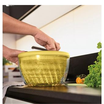Essoreuse à salade 26 cm Spin&Store jaune - Guzzini - Jaune - Plastique -  Ustensile de cuisine - Achat & prix