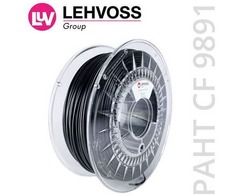 Lehvoss PMLE-1002-001 Luvocom 3F CF 9891 Filament PAHT résistant aux produits chimiques 1.75 mm 750 g noir