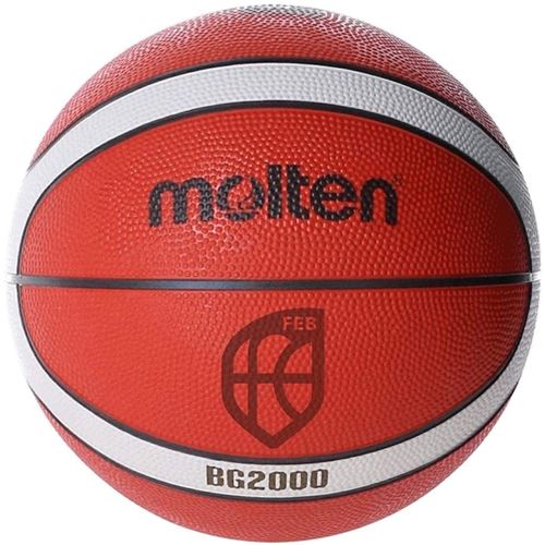 Molten B3G2000 Ballon de Basketball Orange/Ivoire 3