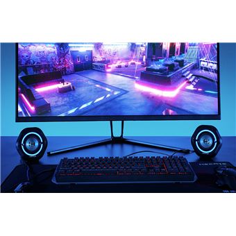 EDIFIER G1000 - Haut-Parleur Gaming Bluetooth avec 2 Modes sonores et éclairage RVB