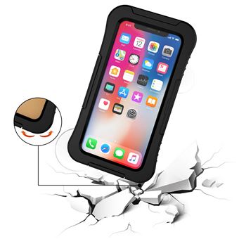1 49 Sur Coque Iphone X Xs Protection Etanche Ip68 Waterproof Antichocs Etui Pour Telephone Mobile Achat Prix Fnac Protégez votre iphone des rayures ! coque iphone x xs protection etanche ip68 waterproof antichocs