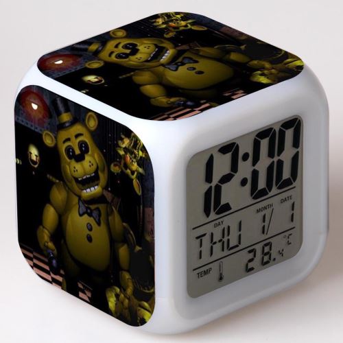 Réveil enfant LED Multifonctionnel Coloré - Five Nights at Freddy's #32