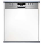 Brandt BDB424LX - Lave-vaisselle - intégrable - largeur : 59.8 cm - profondeur : 57 cm - hauteur : 81.5 cm - inox