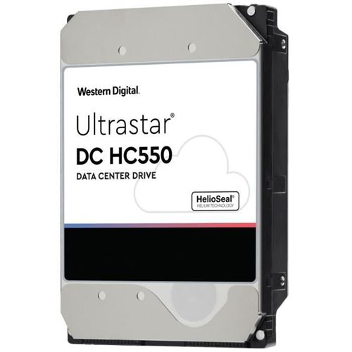 Non Communiqué Or Wd Ultrastar Dc Hc550 Wuh721816al5204 - Disque Dur - 16 To - Interne - 3.5" - Sas 12Gb/S - 7200 Tours/Min - Mémoire Tampon : 512 Mo
