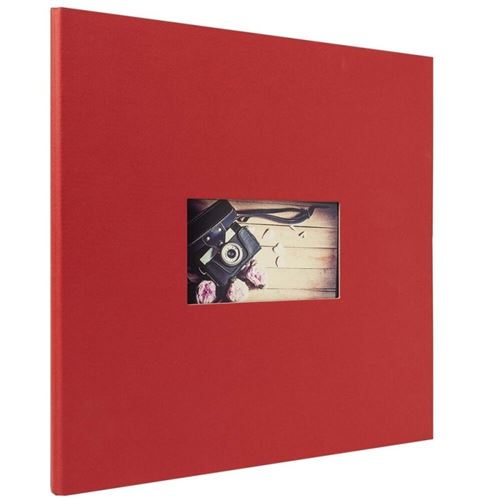15% sur Album photo traditionnel Studio rouge 60 pages 300 photos 10x15, 60  pages - Fabriqué en France - Album photo papeterie - Achat & prix