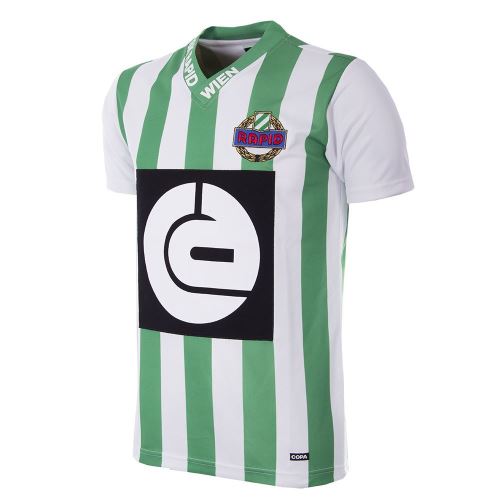 Maillot domicile Rapid Vienne 1988/1989 S Blanc