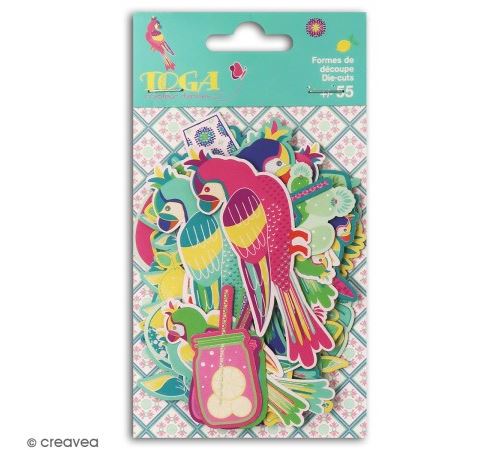 Die cut Toga - Hacienda à Cuzco - 60 pcs