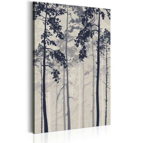 Tableau - Forest In Fog .Taille : 40x60