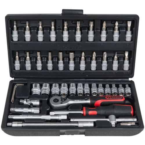 KS Tools 911.0646 1/4" Socket Set, 46 Pcs