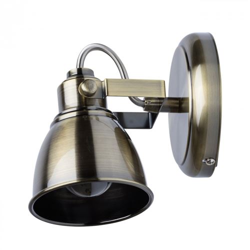 Paris Prix - Spot Mural Métal bell 19cm Bronze