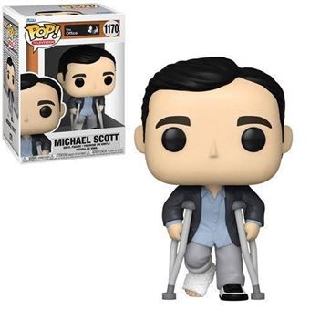 Figurine Funko Pop TV The Office Michael Standing with crutches