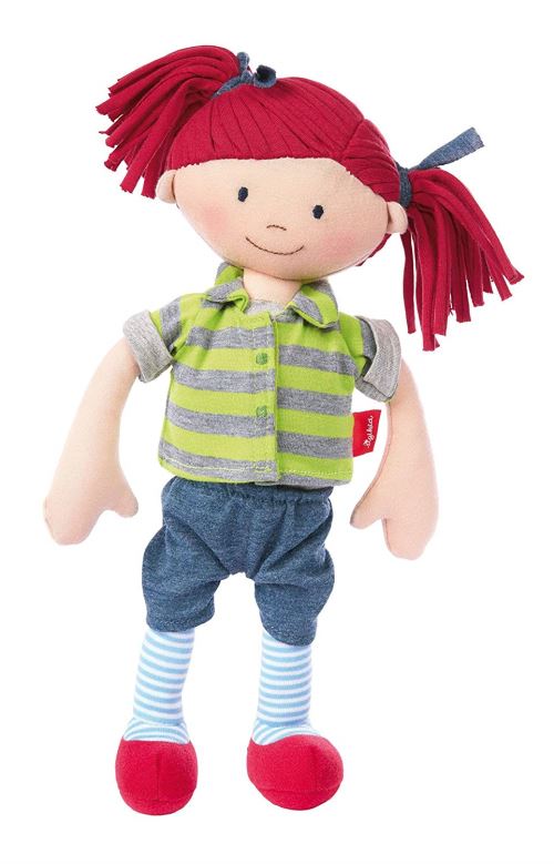 Sigikid, 41474 - Ma Première Poupée de Chiffon Sigidolly - Rouge