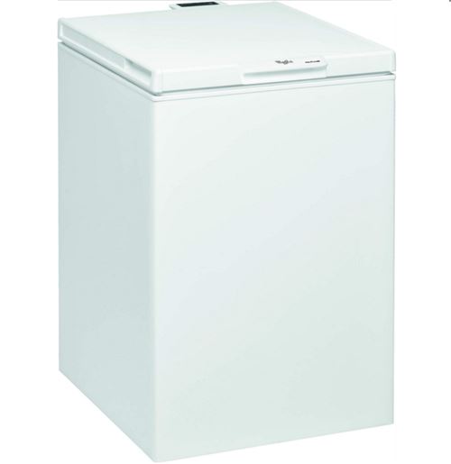 Whirlpool Whs1421 - Coffre - Largeur : 57.3 Cm - Profondeur : 64.2 Cm - Hauteur : 86.5 Cm - 132 Litres - Classe F - Blanc