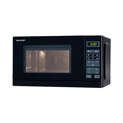 Sharp Noir R-242(Bk)W - Four Micro-Ondes Monofonction - 20 Litres - 800 Watt