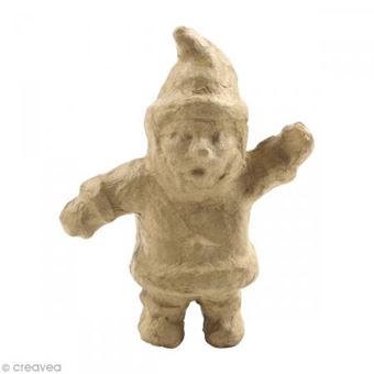 Grand Père Noël Ancien En Papier Mâché – Présentoir De Boutique – Vintage UK