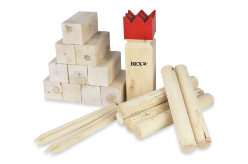 Viking Kubb Original (Roi rouge 30cm)