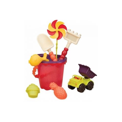 Set de plage rouge Sands Ahoy