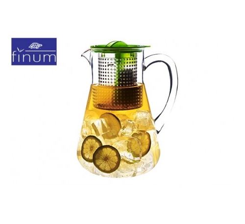 FINUM Théière Ice Tea Control Vert 1.8 L