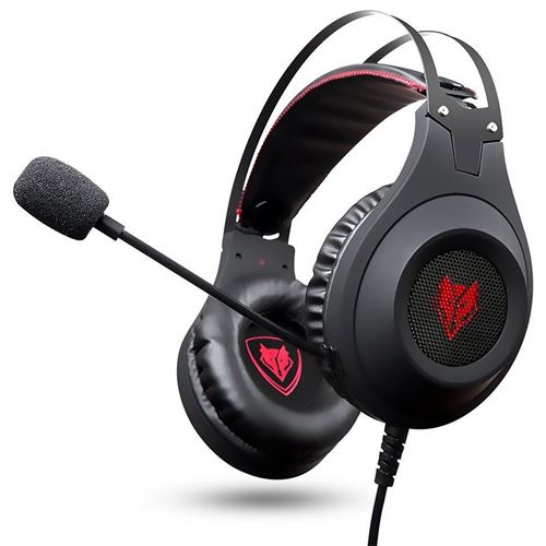 Nubwo N2 3.5mm Gaming Casque PC Gamer Basse Écouteurs avec Micro pour PS4 Téléphone N2U USB Gaming Casque avec LED pour Ordinateur Black USB version