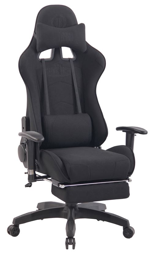 Fauteuil de Bureau Turbo XFM Tissu , Noir / Noir