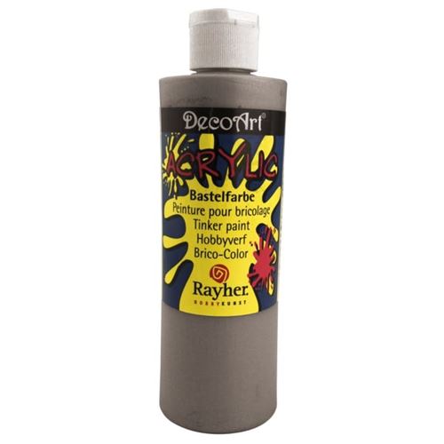Peinture acrylique argent brillant 236 ml - decoart