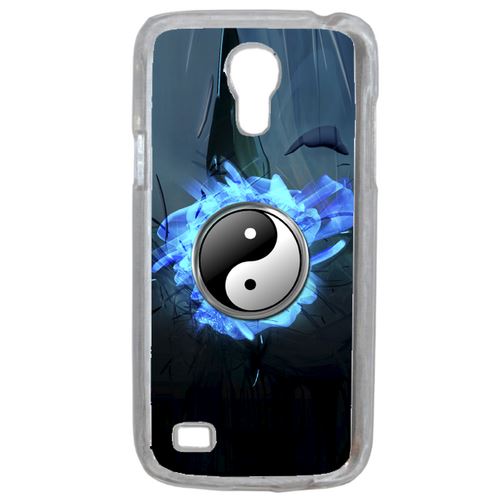 Coque Ying Yang Mer Compatible Samsung Galaxy S4 Mini Transparent