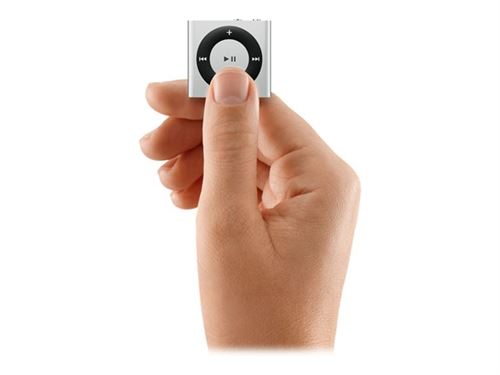 Apple Ipod Shuffle - 4ème Génération - Lecteur Numérique - 2Go - Argent
