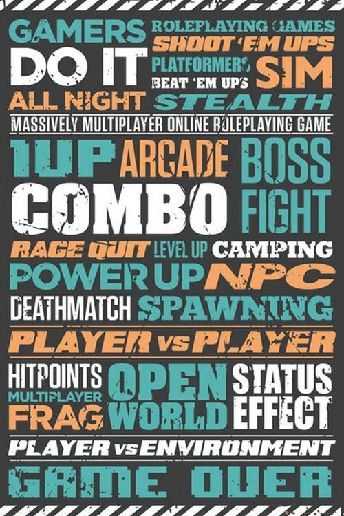 Gaming - 61x91,5 cm - AFFICHE / POSTER