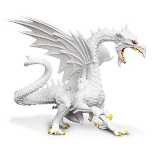 Safari avatar snow dragon junior 11,5 x 12 cm blanc