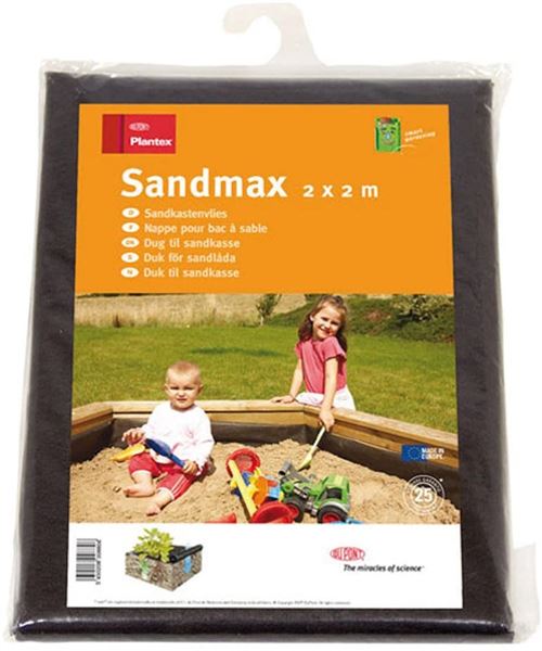 Plantex 4230751 bac à Sable Polaire sandmax, 2 x 2 m